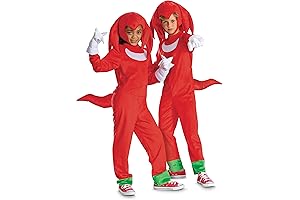 Disguise Child Sonic Knuckles Deluxe Costume for Kids, Official Sonic Movie 3...