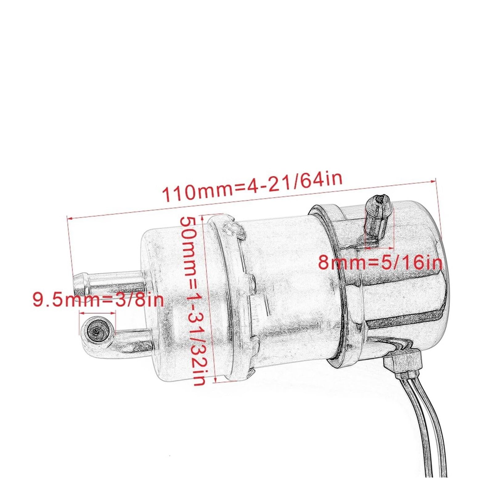 Pompa Carburante Elettrico Per XJ900 XJ 900 Per Diversion FZR1000 FZS1000 FZR FZS 1000 FZX750 FZX700 FZX 750 700 Moto Benzina Pompa Carburante