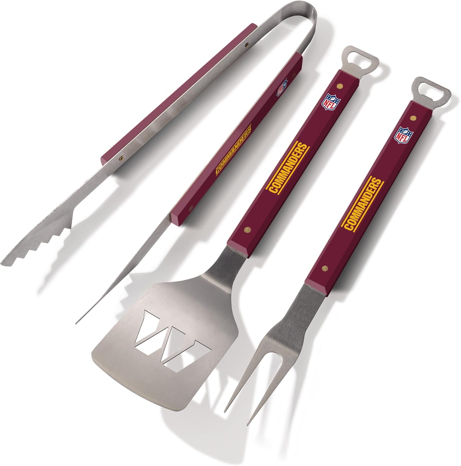 YouTheFan NFL Washington Commanders Spirit Series 3-Piece BBQ Set