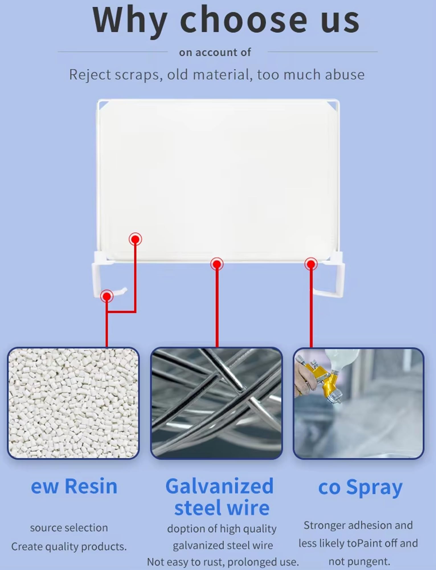 Questi divisori modulari in plastica Sono Adatti Sia per la casa Che per L'Ufficio. Questi divisori multifunzionali, Che misurano 60 x 40 cm (23,6 x 15,7 Pollici), separano efficacemente Lo