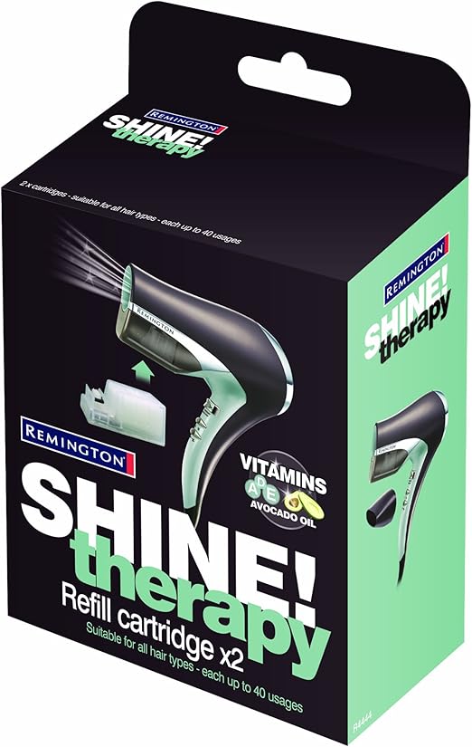 Remington R4444 Shine Therapy Hair Dryer Refill Cartridge 2Pack