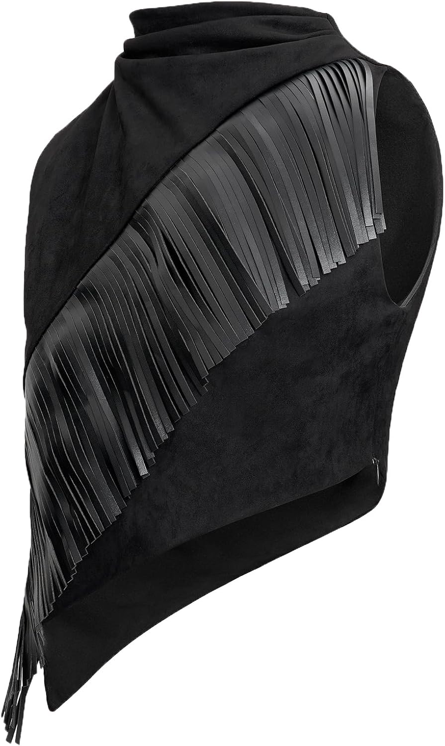 JW PEI Women's Adeline Asymmetric Fringe Sueded Top - Image 3