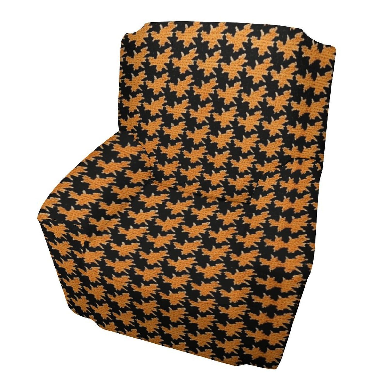 Fekiloot Style Orange Pattern Couch Cover Sofa Cover Sofa Slipcover