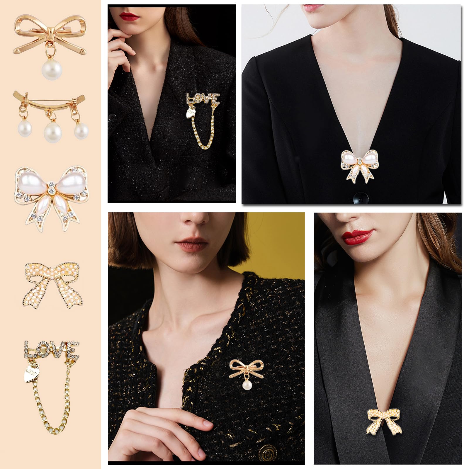 Juego de 60 calcetines de basura, broches de seguridad, broches de seguridad para sombreros de mujer, broches y alfileres, calcetines con diamantes de imitación de perla, caja de almacenamiento de