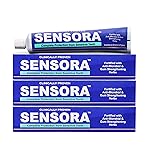 SENSORA Sensitivity Relief Toothpaste with Rapid Relief Formula | Herbal Ingredients | Ideal for Sensitive Teeth |Pack of 3