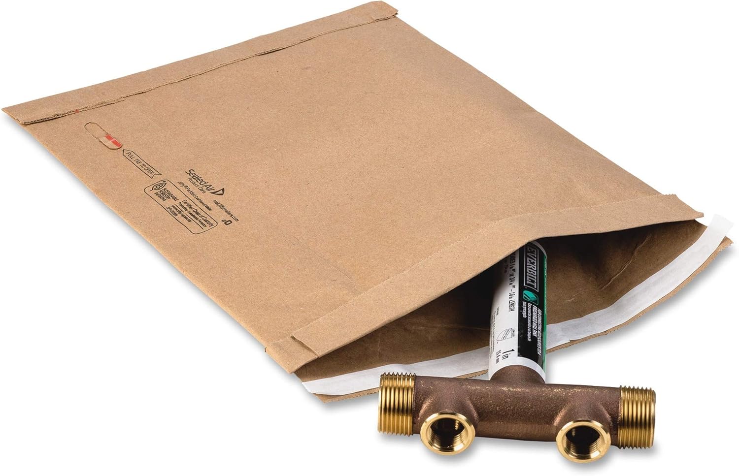 Padded Mailers, Peel and Seal, 81/2"x141/2", 25/CT