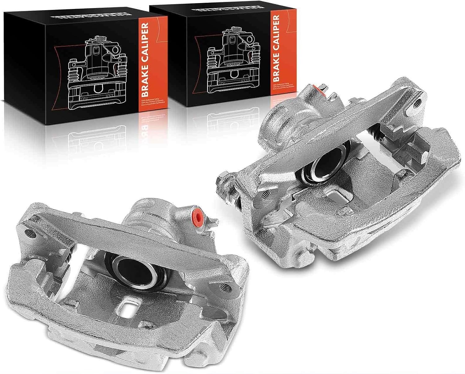 Replacement Parts for 2X Rear Side Brake Caliper w/ Bracket for Subaru Forester 2009-2013 Impreza WRX Mod-AP88P-61003