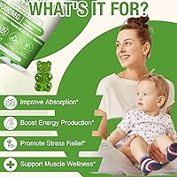 Vista 4 de Gomitas de malato de magnesio, suplemento dietético