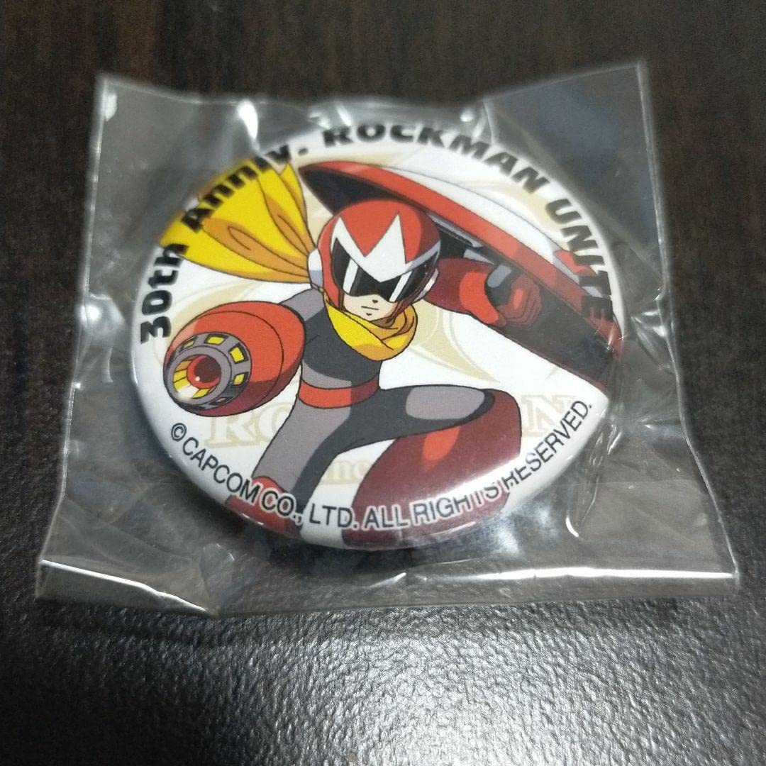 ロックマン ブルース　缶バッジ Amazon.co.jp: ロックマンエグゼ ロックマン ブルース 缶バッジ