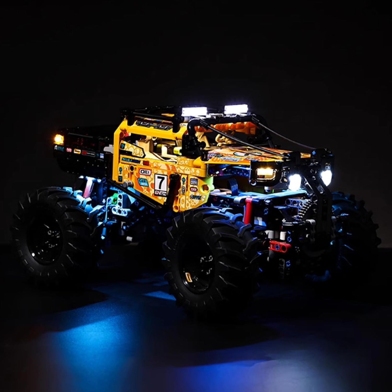 LED Lighting Kit Compatible with Lego 42099 Off-Road Vehicle Series LED Light Set (Model Kit Not Included - Lighting Components Only) (Classic Edition)