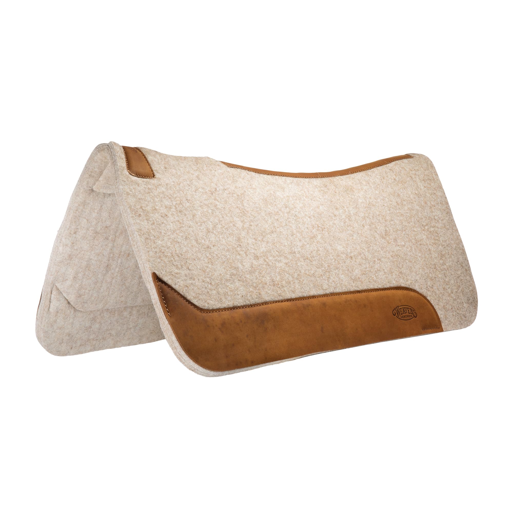 Tapis De Selle épais En Feutre Et Laine - 41x24 Cm, Doux Et Confortable Pour Cheval