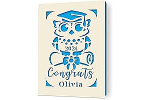 Personalized Graduation Cards 2023: Laser-Cut Keepsakes for Class of 2023