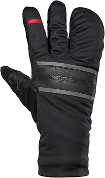 PEARL IZUMI Unisex Gloves, Cycling Glove with Warmth & Wind Protection, Touchscreen Compatible, AmFIB Lobster Evo