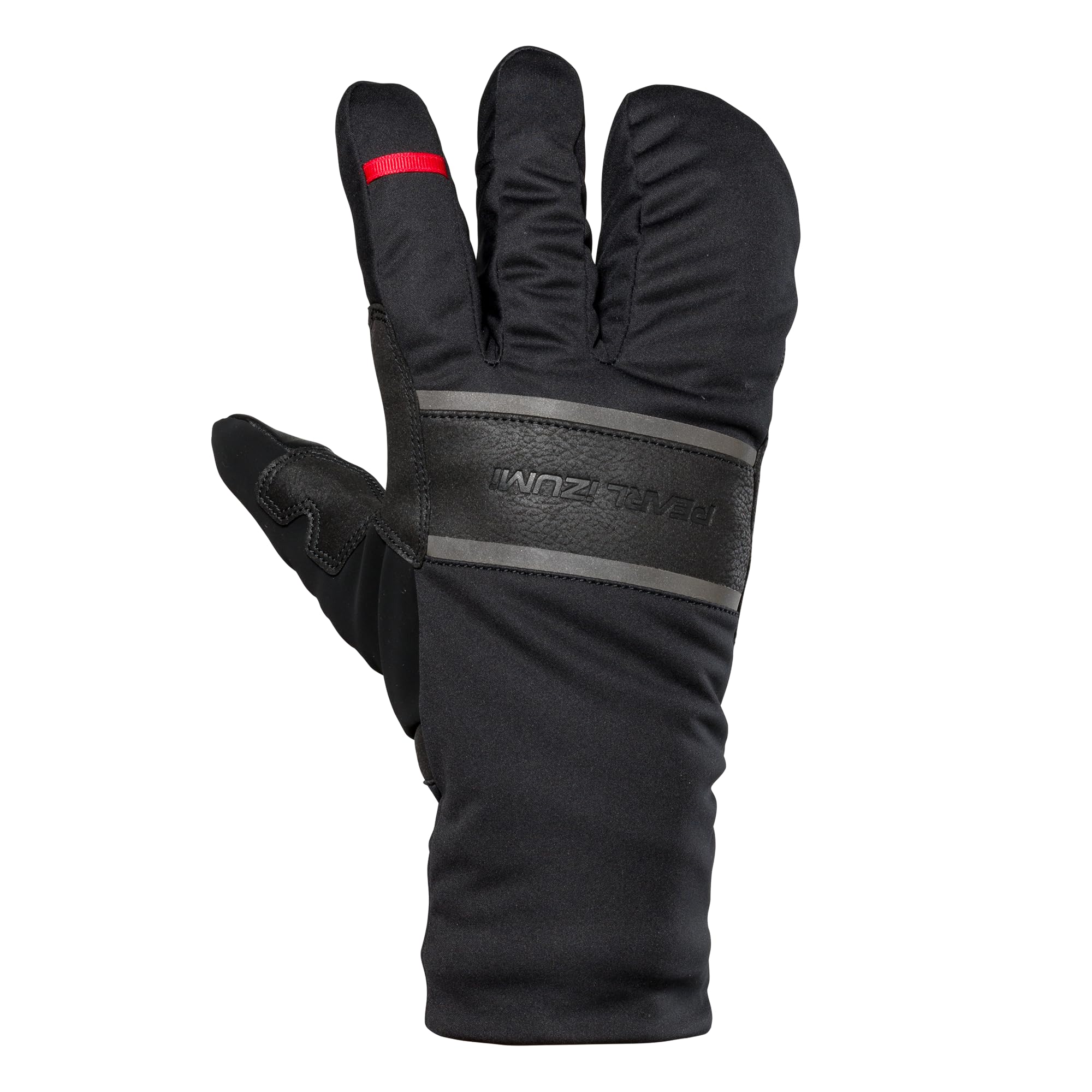 PEARL IZUMI Unisex Gloves, Cycling Glove with Warmth & Wind Protection, Touchscreen Compatible, AmFIB Lobster Evo, Black, X-Large : Clothing, Shoes & Jewelry
