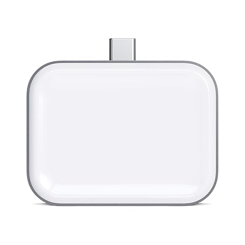 Immagine del prodotto SATECHI Dock di Ricarica Wireless USB-C - Compatibile Con Apple AirPods Pro 2/1 & AirPods Gen 3/2/ 1 Con Custodia di Ricarica Wireless (Non Inclusa)