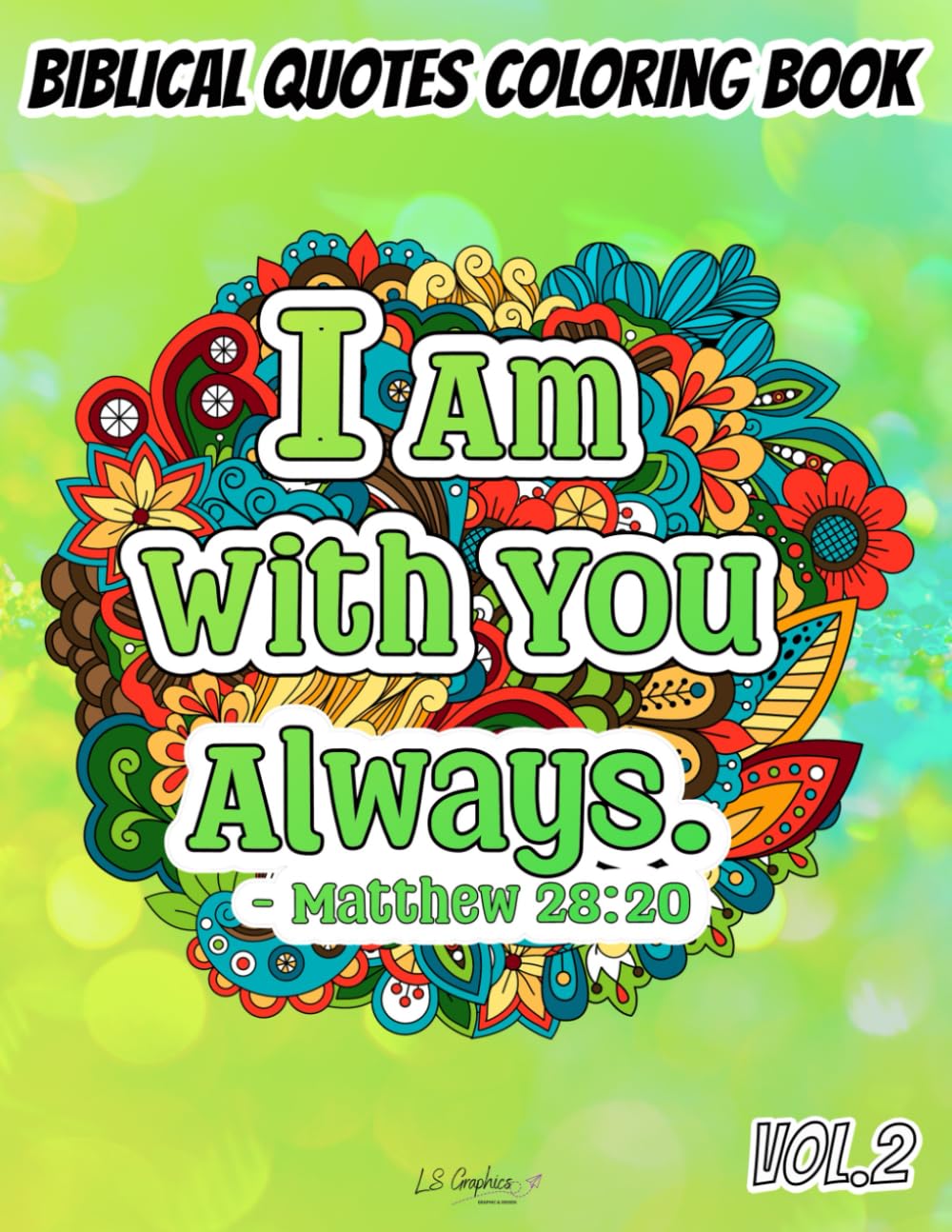 Biblical quotes coloring book: vol.2