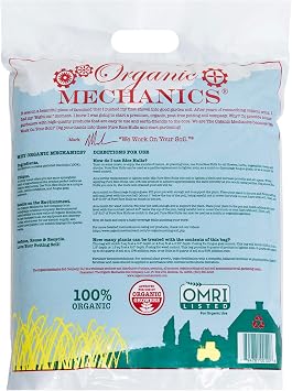 Organic Mechanics Pure Rice Hulls, 8 qt (Pack of 2) - Sustainable Alternative to Perlite - Enhances Drainage, Porosity and Air Space - Eco-Friendly