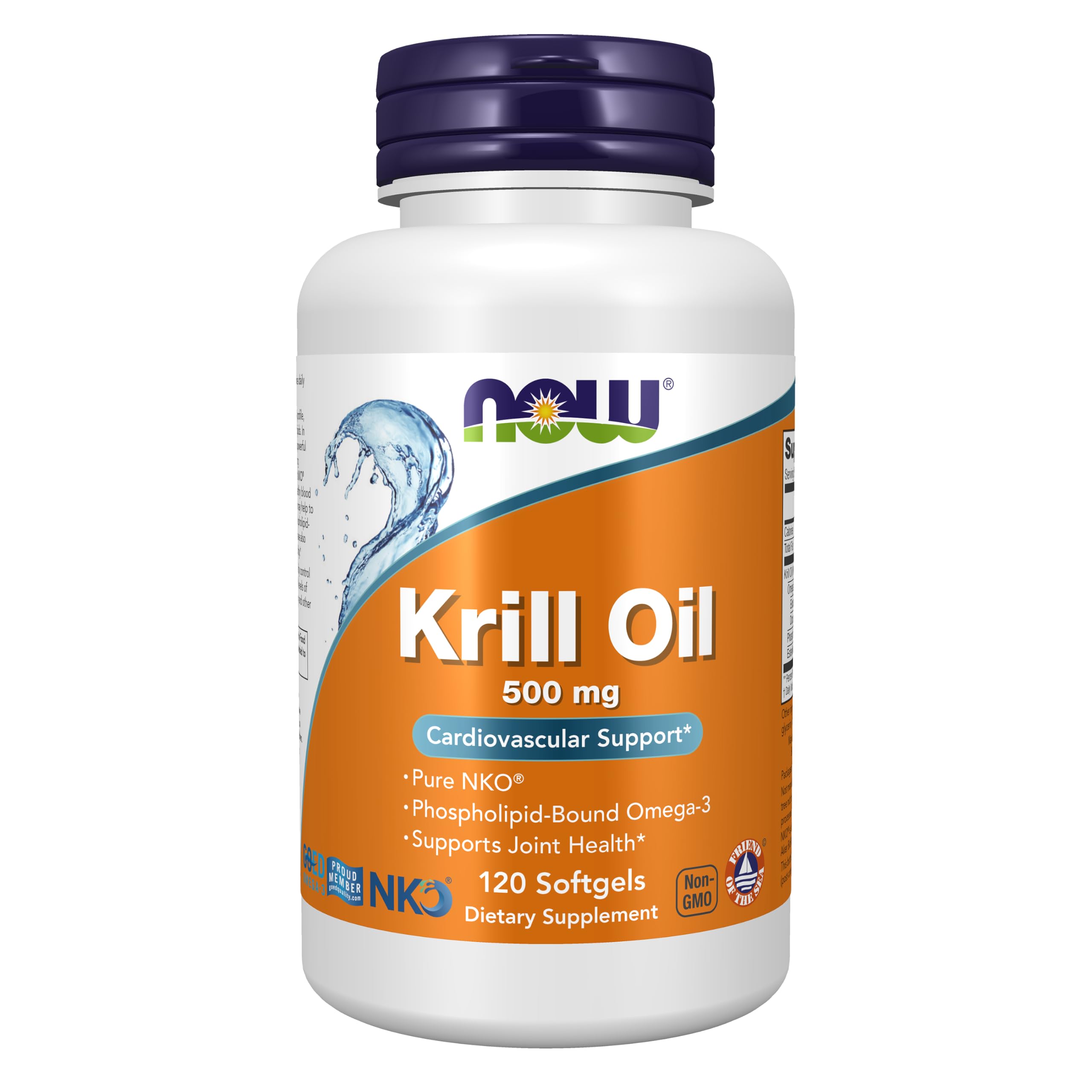NOW Foods Krill Oil, 500mg - 120 softgels