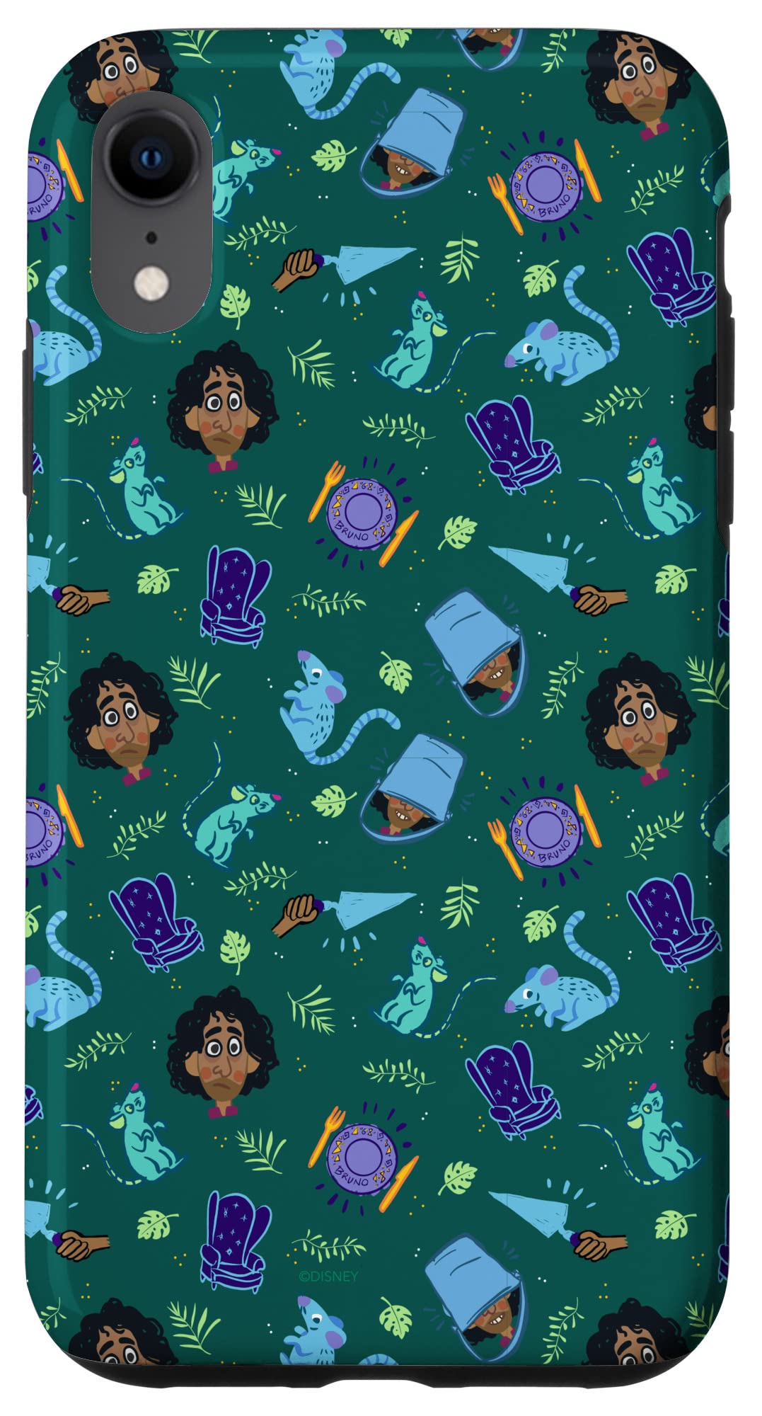Coque iPhone XR Encanto prophétie de Bruno contre les rayures et chutes
