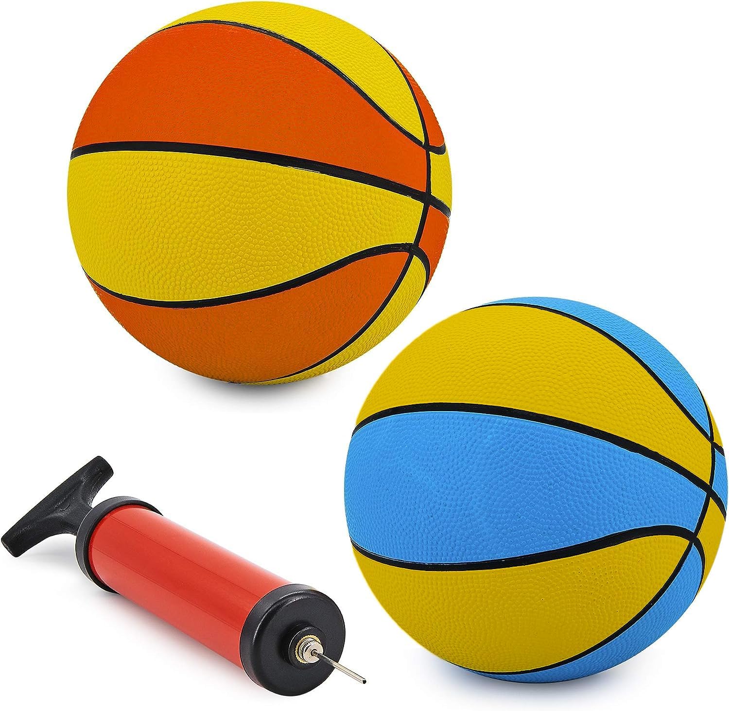 Srenta Mini Basketball 7 Inch Rubber Junior Balls