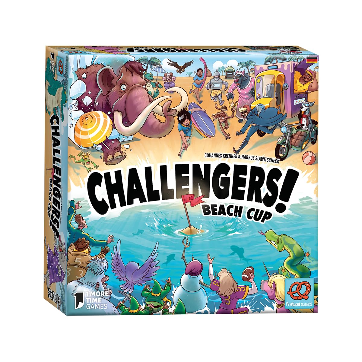 Challengers Beach Cup Gioco, Colore Multi-Colored, PRGD0005 - versione tedesca