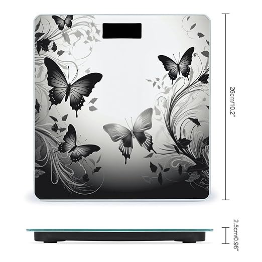 Báscula Corporal Digital VstaDank, Pantalla LED, 4 Sensores, Vidrio Templado miniatura 2