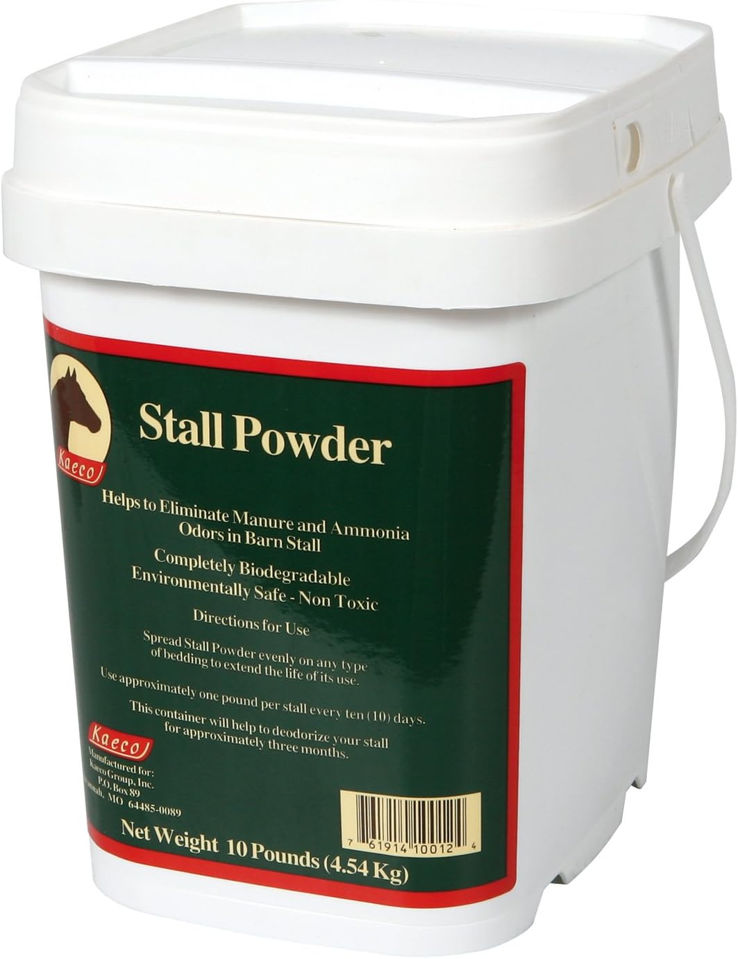 Kaeco Environmentally Friendly Biodegradable Stall Deodorizing Powder, 10 lb