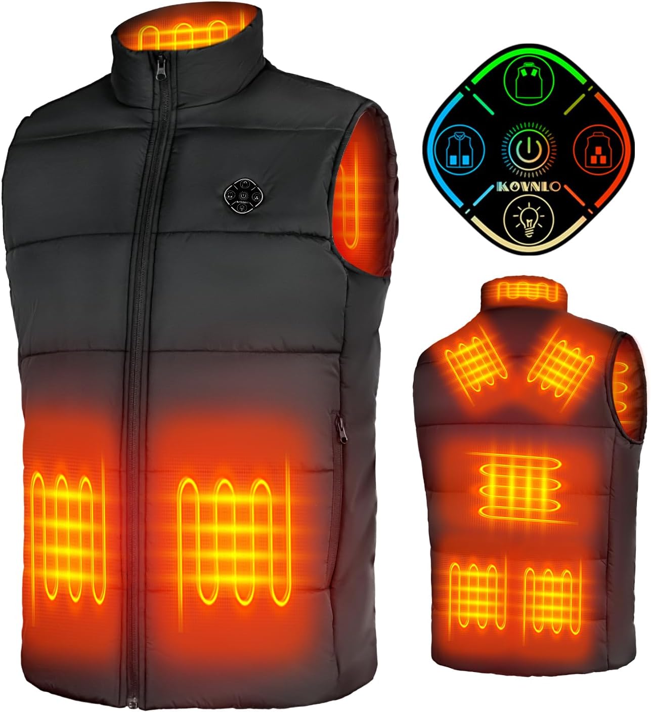 KOVNLO Heated Vest For Men