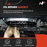 Vista 6 de A-Premium Cárter de aceite de transmisión con tapón de drenaje y junta compatible con Audi Q3 2015-2018, Q3 Quattro 2015-2018, VW Beetle 2017-2019