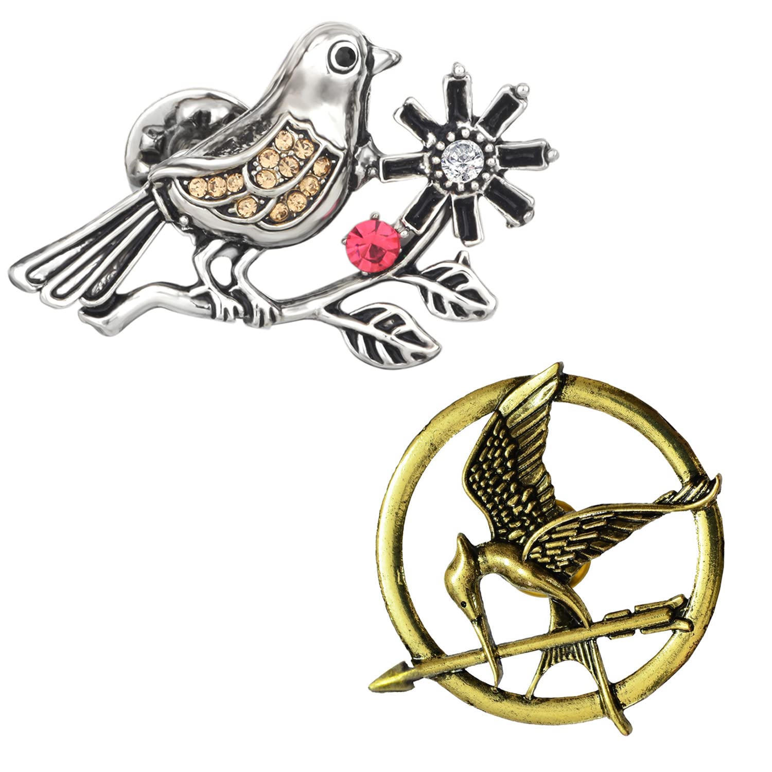See full amazon price history chart for Mahi Combo of Sparrow and Woodpicker Shaped Wedding Brooch/Lapel Pin with Pink, White Crystals for Men and Women (CO1105491M) Mahi Combo of Sparrow and Woodpicker Shaped Wedding Brooch/Lapel Pin with Pink, White Crystals for Men and Women (CO1105491M) (B0BKT3S89B) Amazon Price History, Amazon Price Tracker