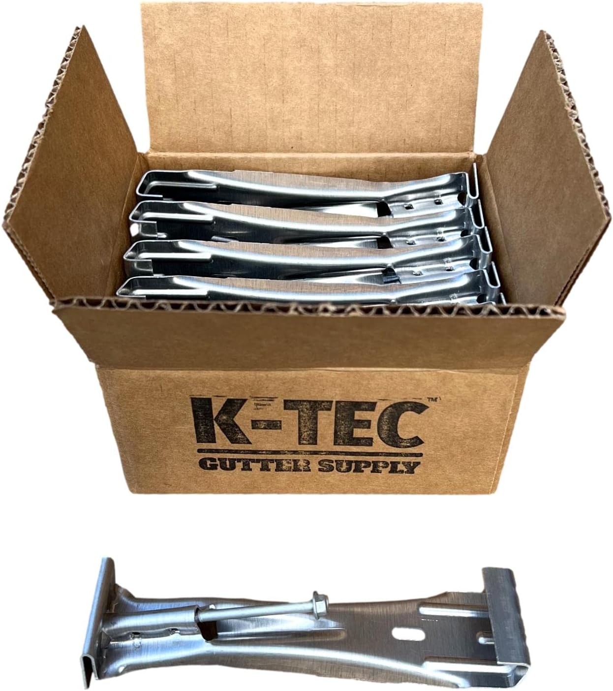 Quick Screw 6 Inch Gutter Hangers 25 Pack Gutter Brackets 6 Inch