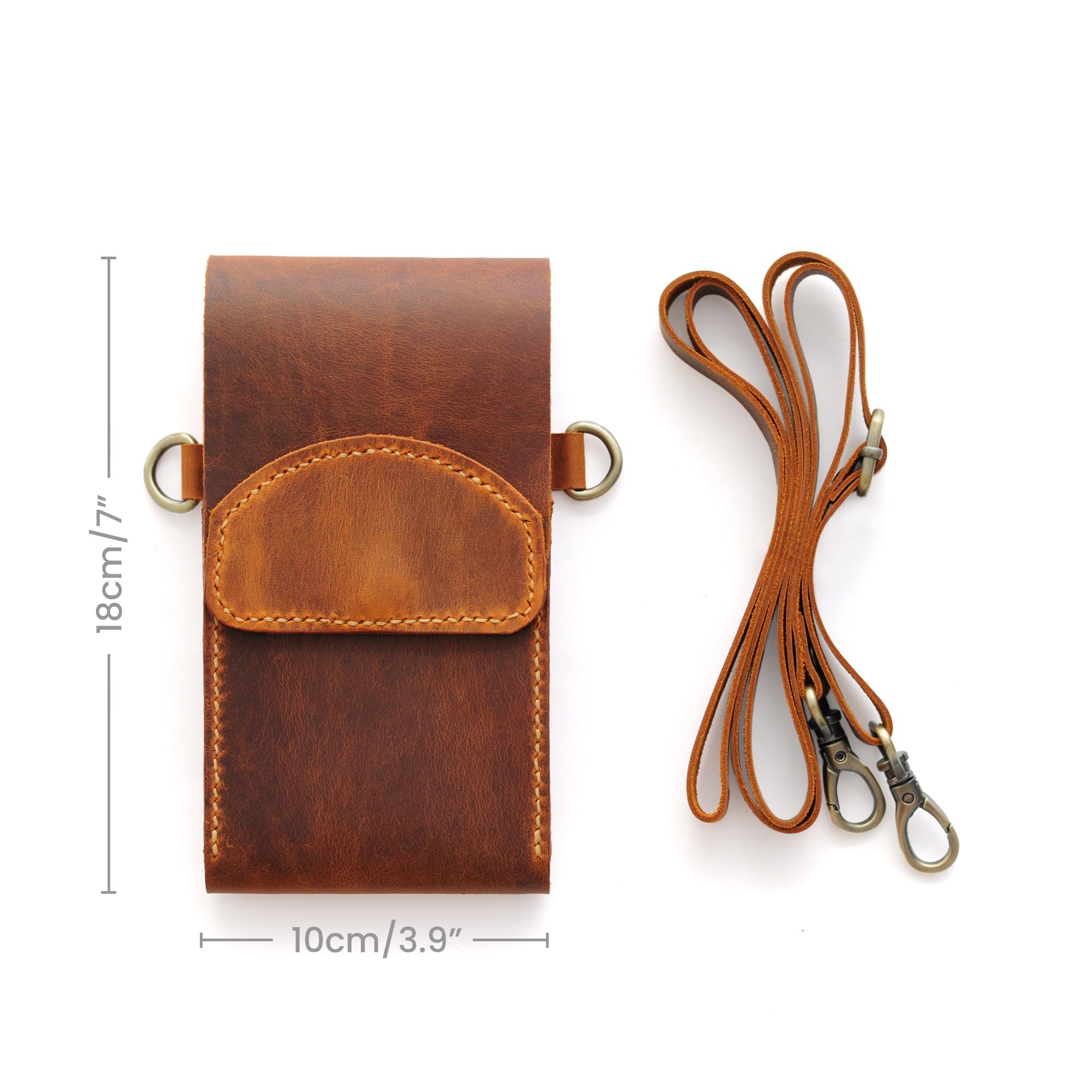 Amazon.com: MayaCraft 100% Handmade Genuine Leather Crossbody