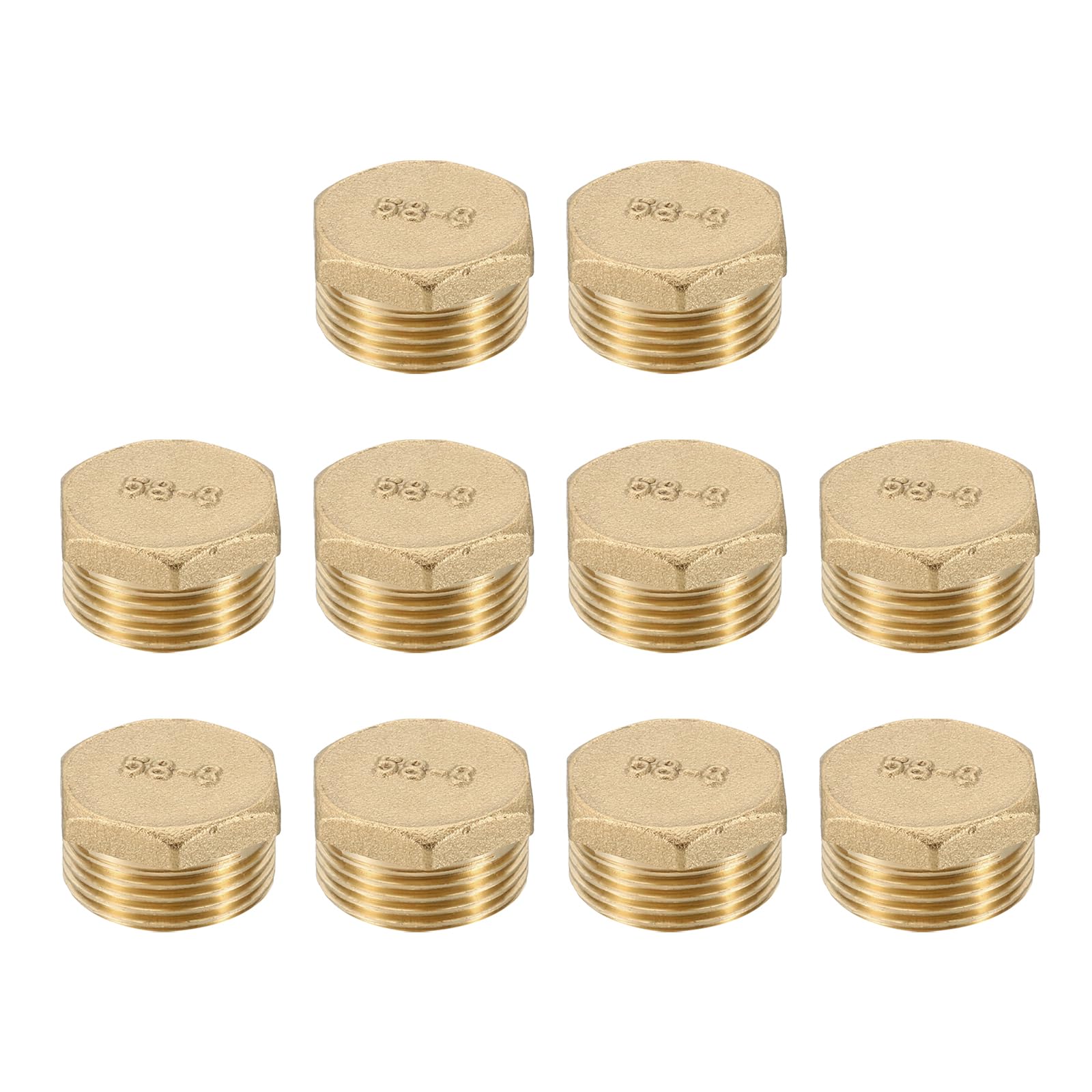 PATIKIL G3/4 Brass Pipe Plug