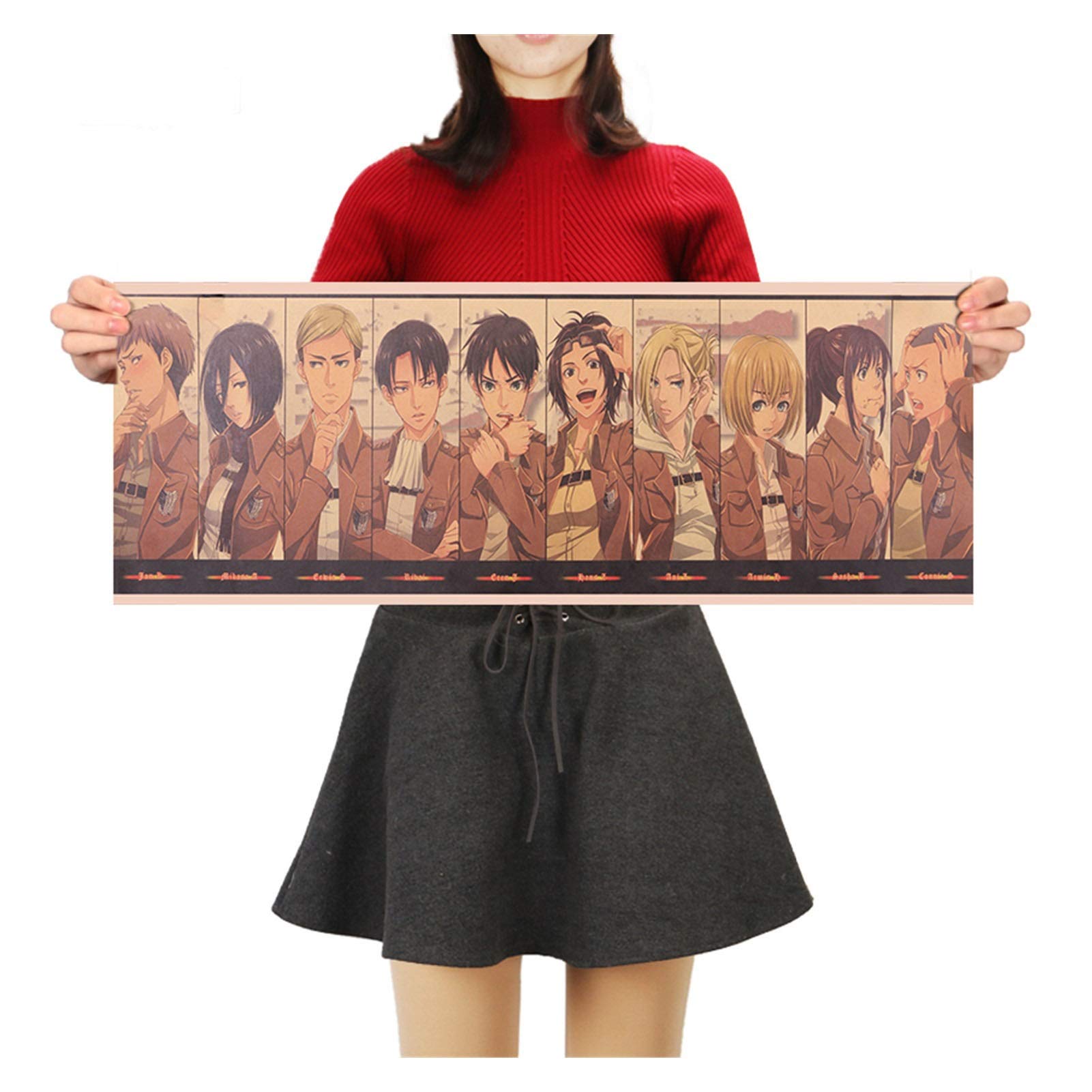 Buy Attack on Titan Character Collection Classic Cartoon Anime Kraft