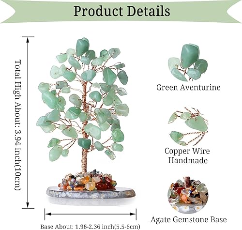 Miniatura 2 de Árbol de la vida de chakras para piedras preciosas de energía positiva y árbol de dinero de cristales, decoración de Feng Shui, piedras de chakras,