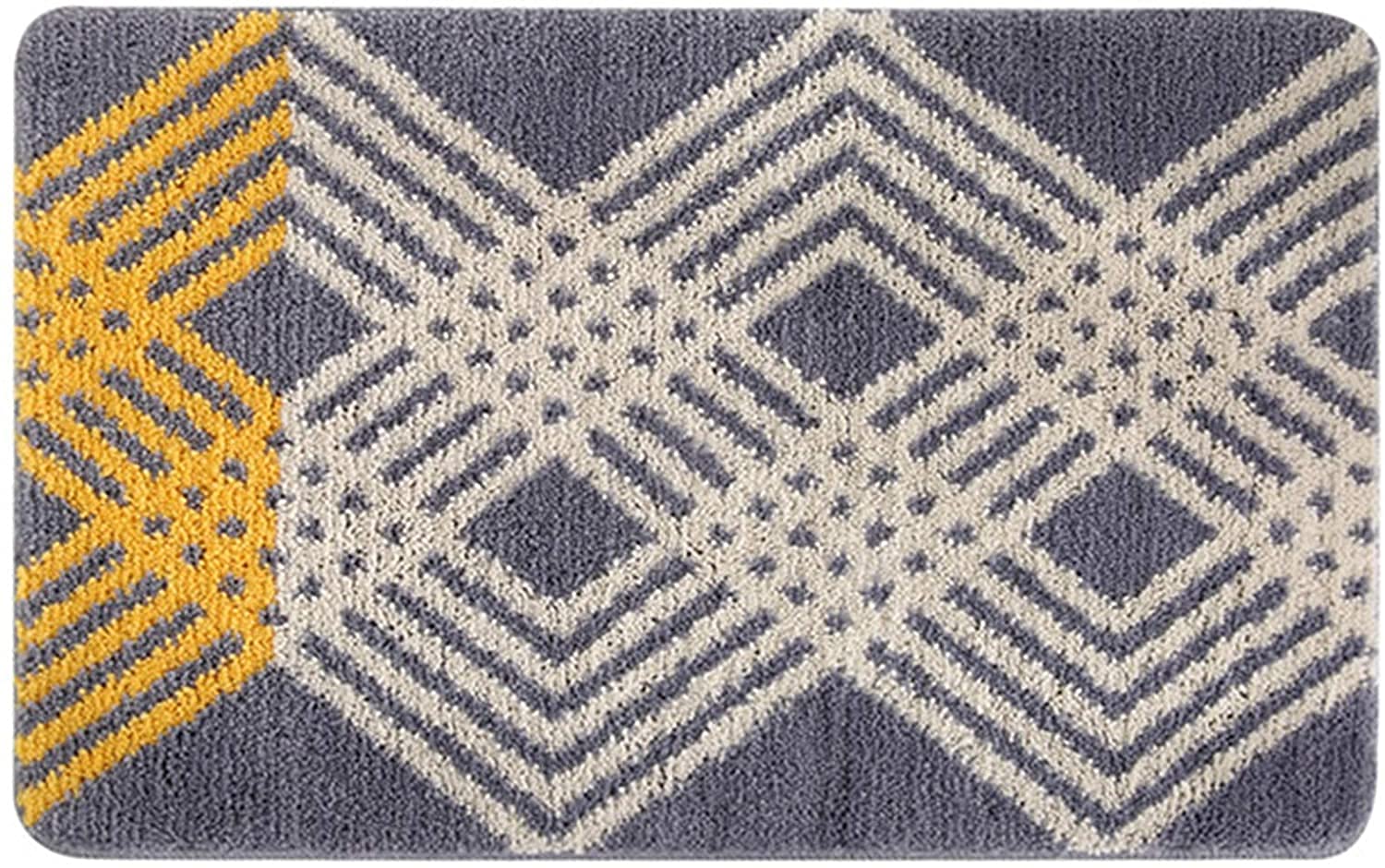 Tapis de douche antidérapant grand format et absorbant pour sécuriser la salle de bain