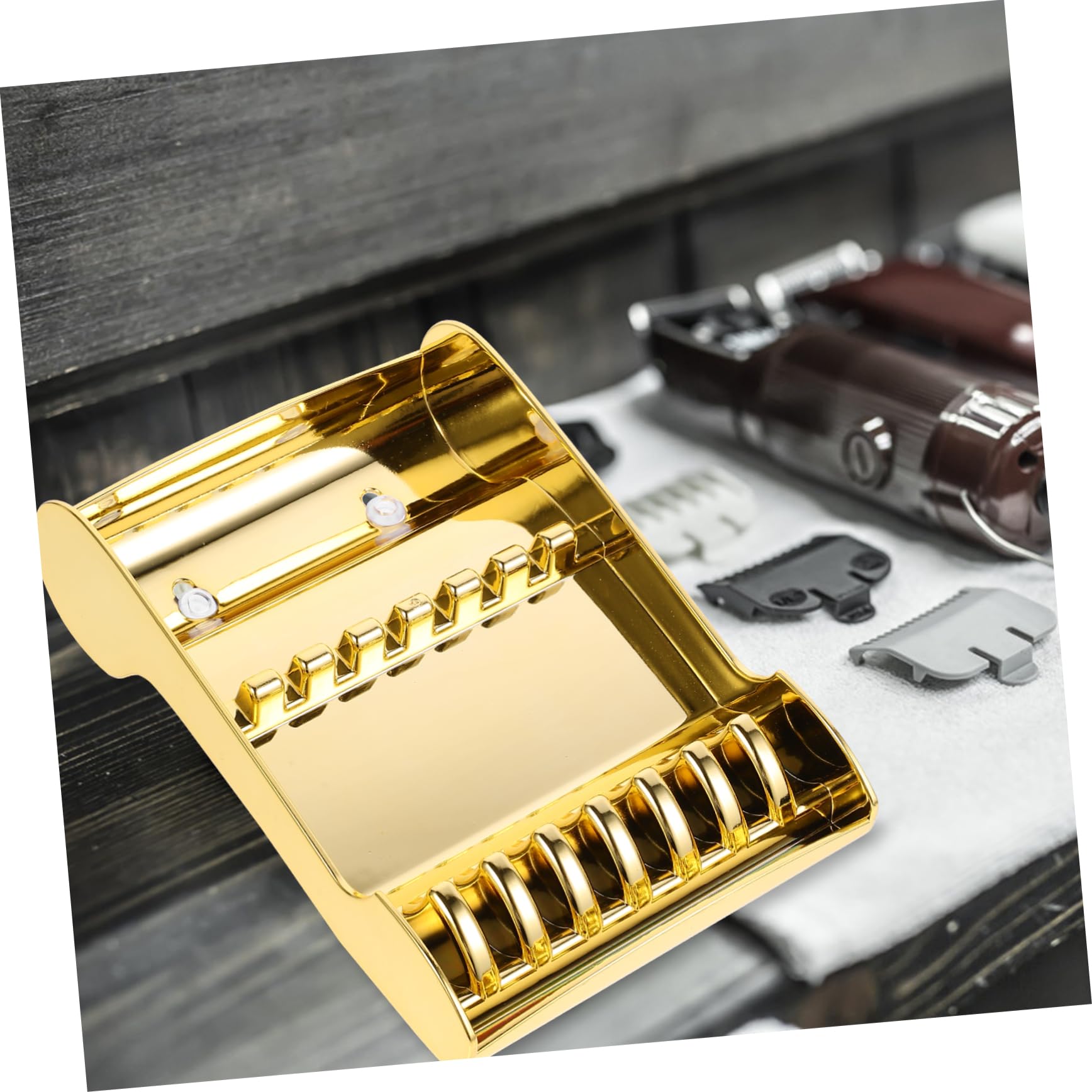 2 Pezzi Organizer per Parrucchiere con Base Antiscivolo per Conservazione e Esposizione Design e Stabile per Parrucchieri e Domestico