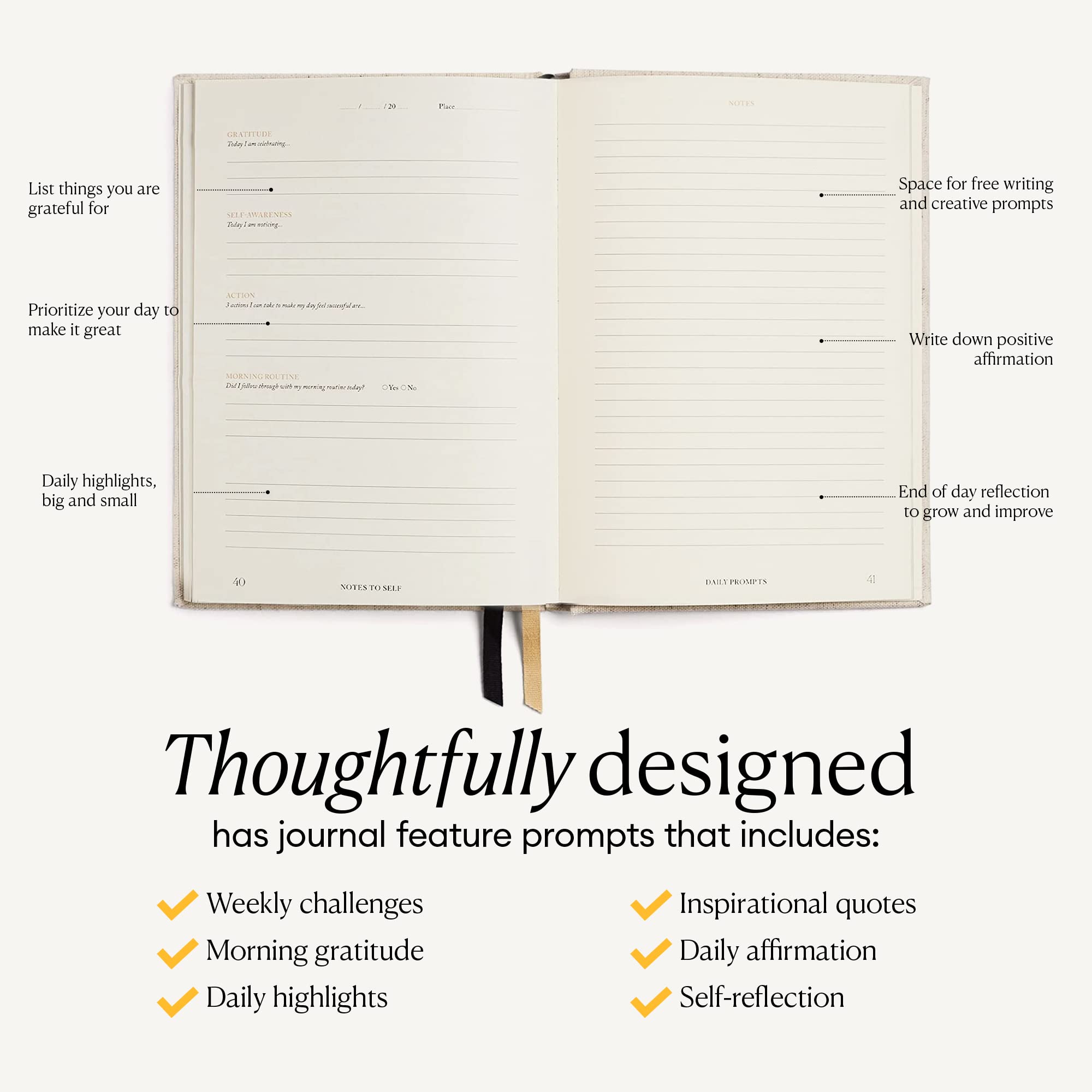 Intelligent Change x Chelsea Kauai Notes to Self Journal - Image 3