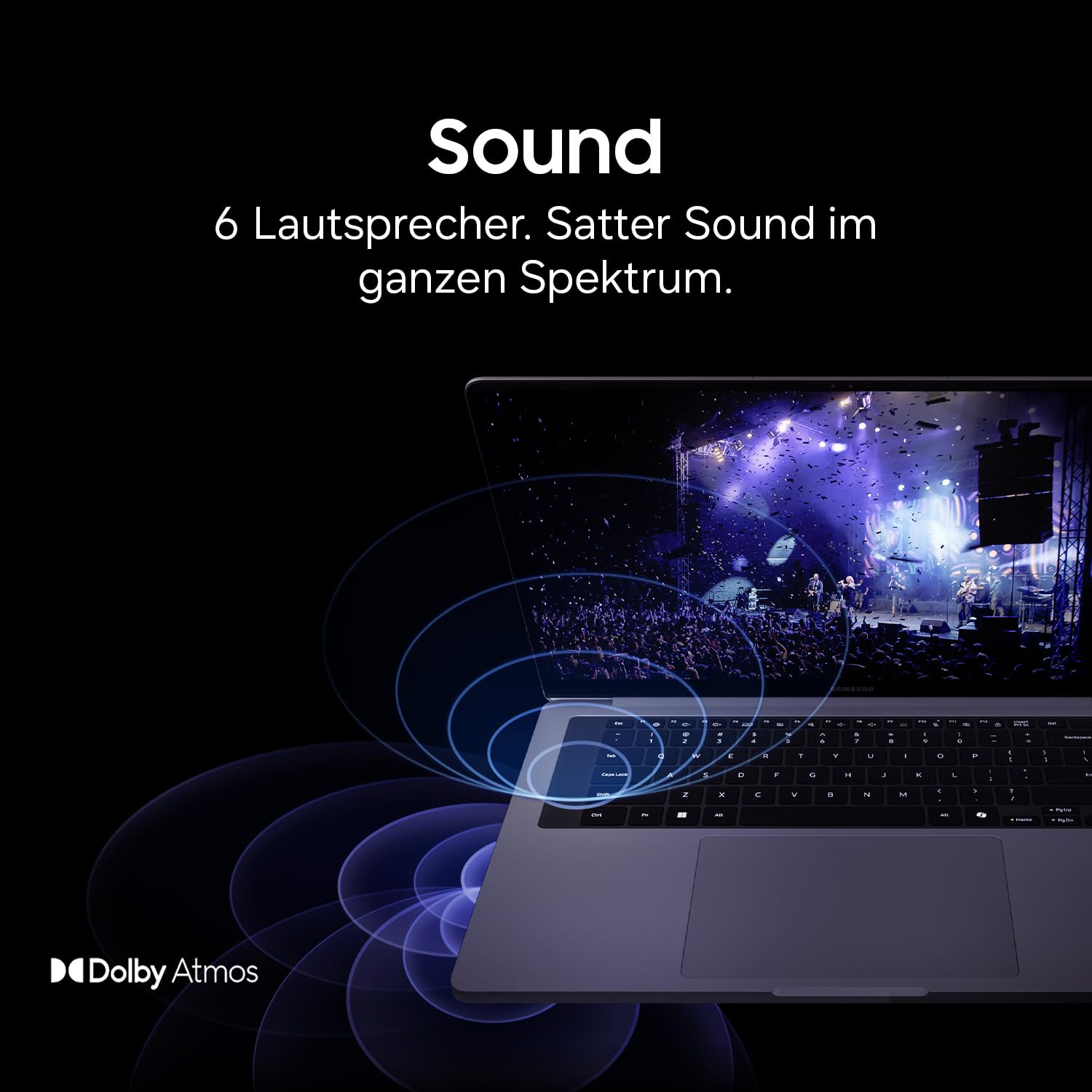 Samsung Galaxy Book6 Ultra 16 Zoll – AI Laptop mit Intel Core 7 Prozessor, 32 GB RAM, 512 GB SSD, NVIDIA RTX 5060, Touchscreen Display, Gray, 3 Jahre Herstellergarantie [Exklusiv bei Amazon]