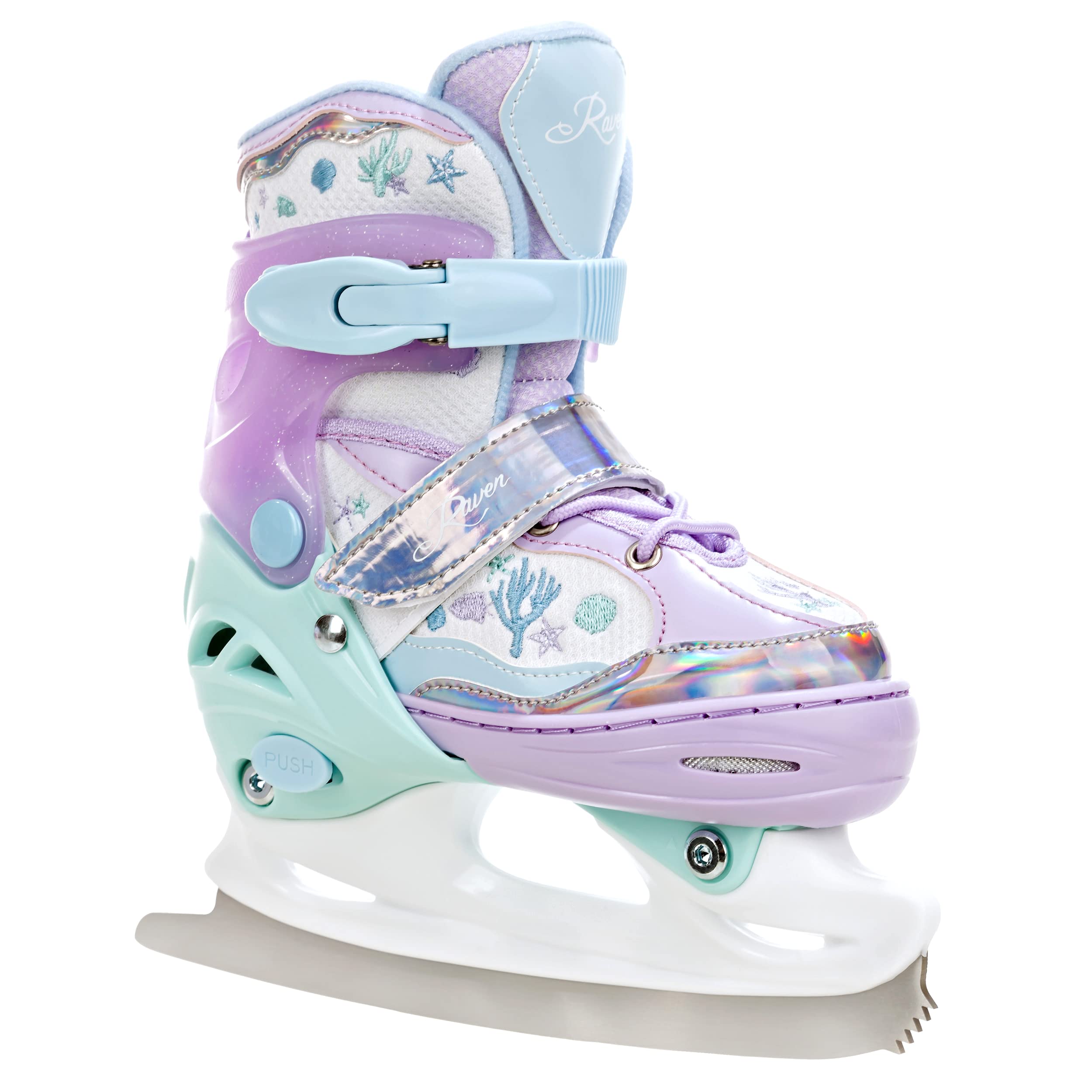RAVEN Advance 2in1 Pattini da ghiaccio Pattini in linea Inline Skates per bambini e adulti regolabili