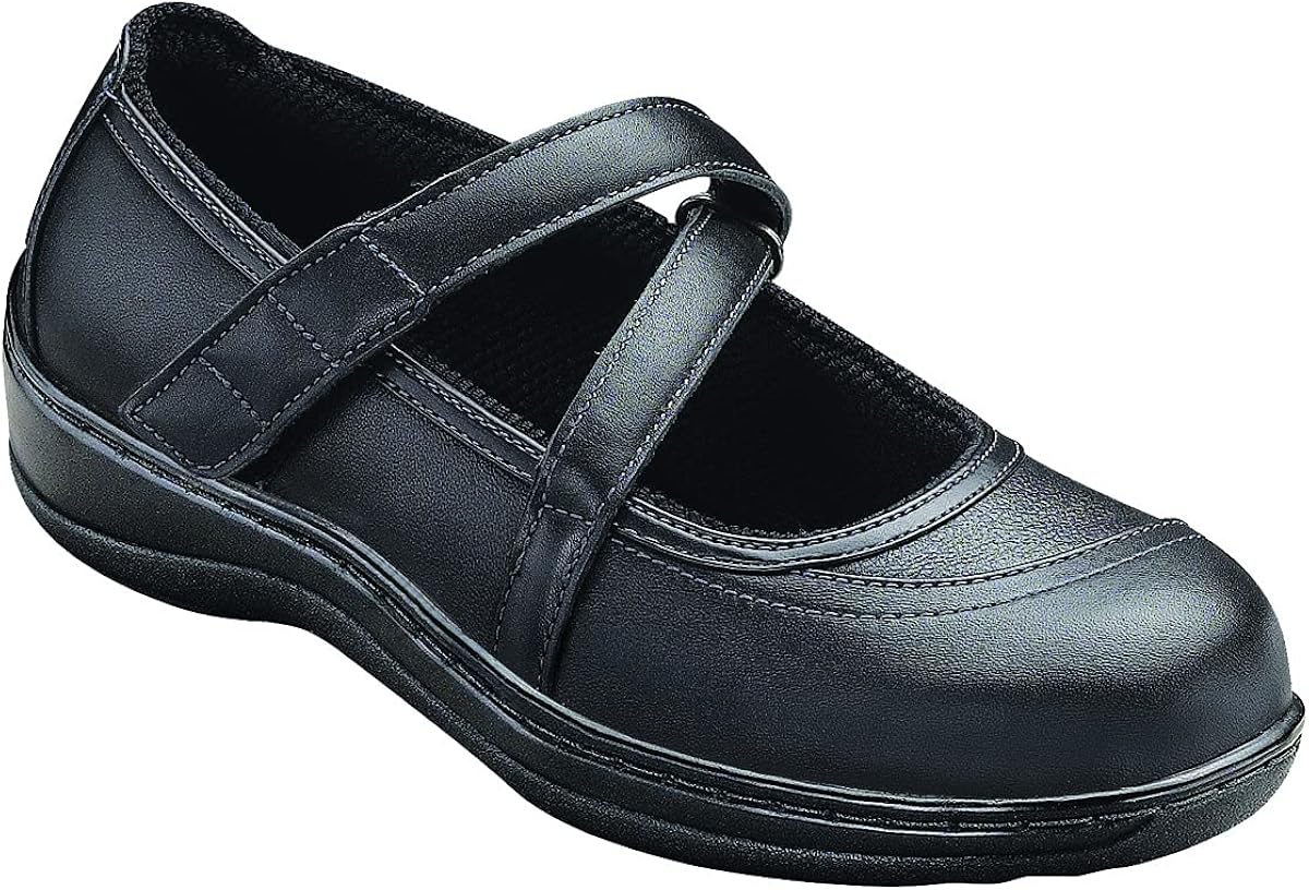 Buy Orthofeet Arch Support Mary Jane’s for Women, Extended Widths