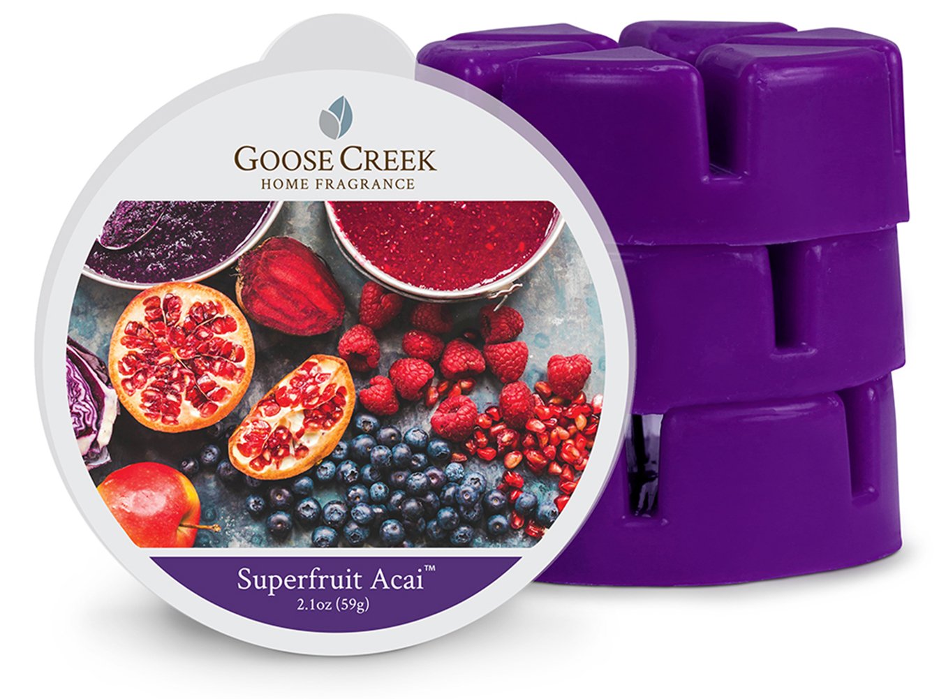 Goose Creek Super fruit Acai Wax Melt Pack, Purple