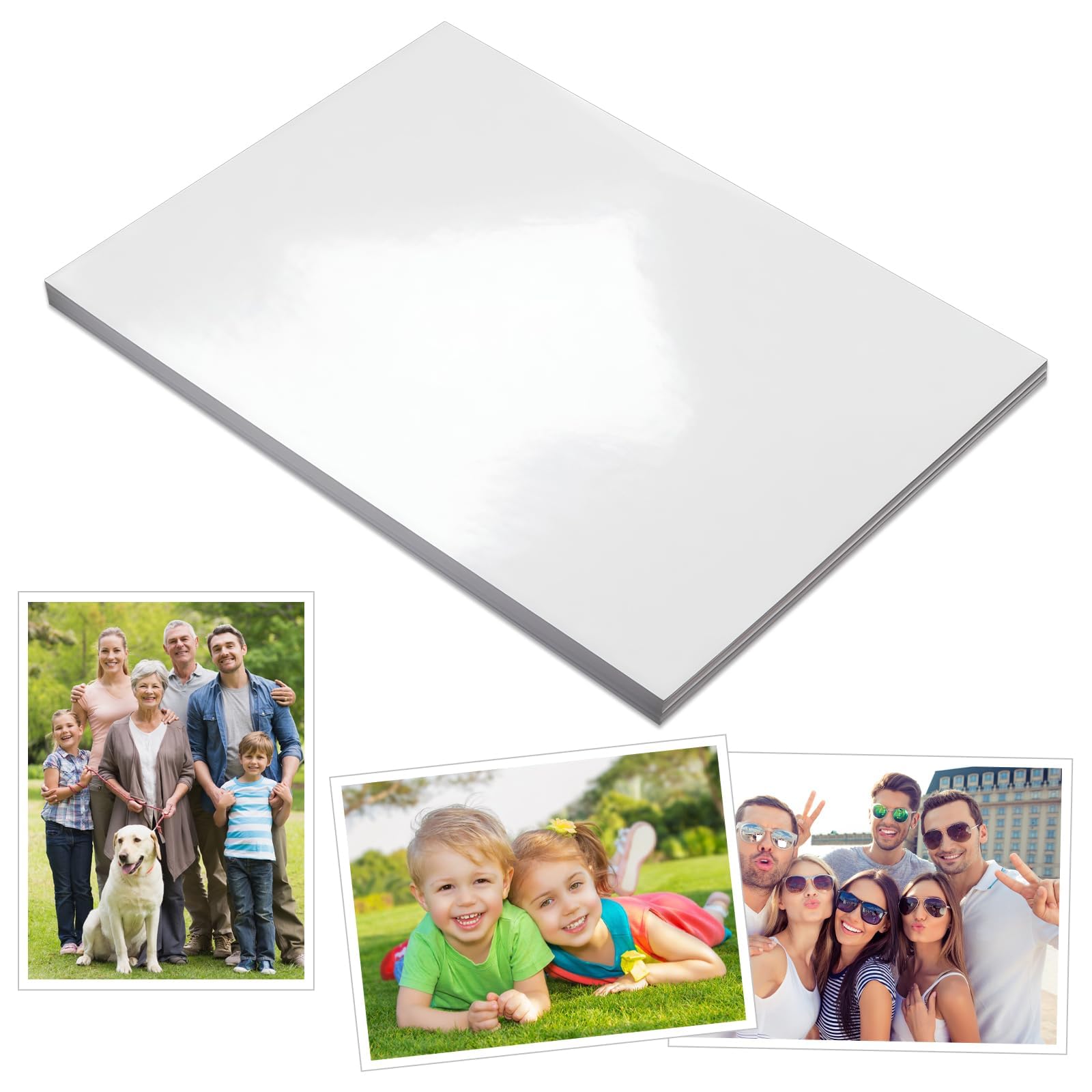 High Gloss Waterproof Inkjet Photo Paper A4 297×210mm,230gsm-50 Sheets