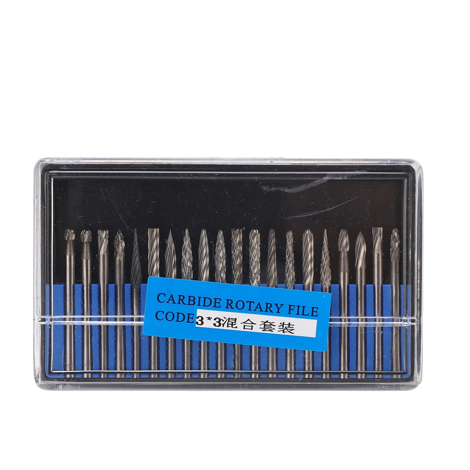 Rotary Burr zestaw 20 szt. stal wolframowa 3 mm Shank wysoka jakość trwała konstrukcja Multislot do szlifowania drewna