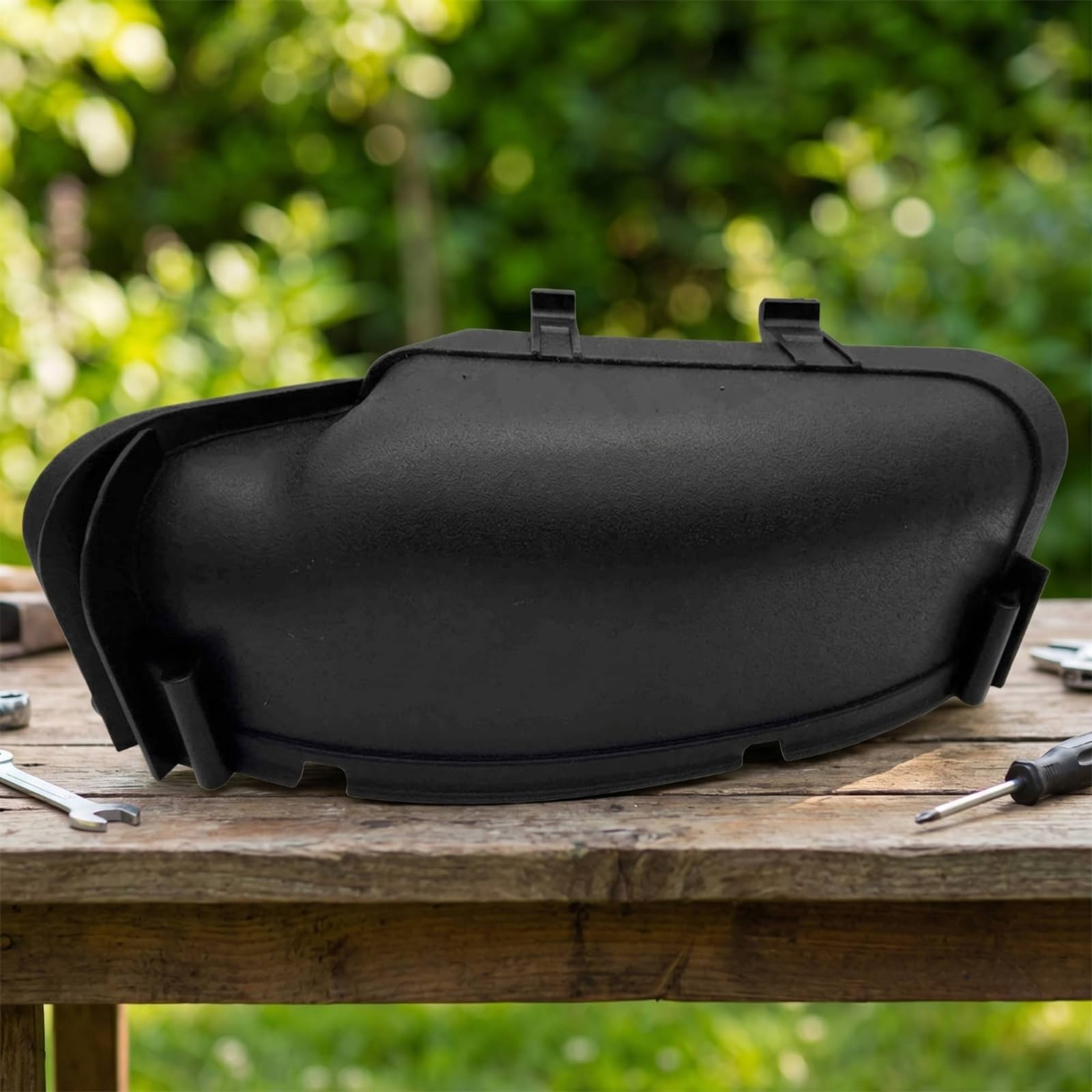 Copertura Scarico Tosaerba Coperchio Parafango Carter Protezione Alloggiamento Sagomato con Montaggio Solido Finitura Opaca in Plastica Adatta a Riparazioni E Cura Del Giardino