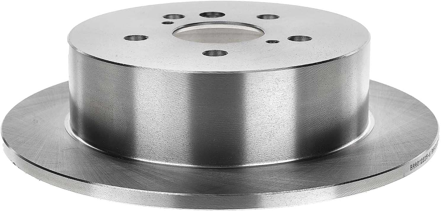 A-Premium Front Vented & Rear Solid Disc Brake Rotors + Ceramic Pads Kit Compatible with Select Toyota Models - Venza 2009 2010 2011 2012 2013 2014 2015 2016, 12-PC Set