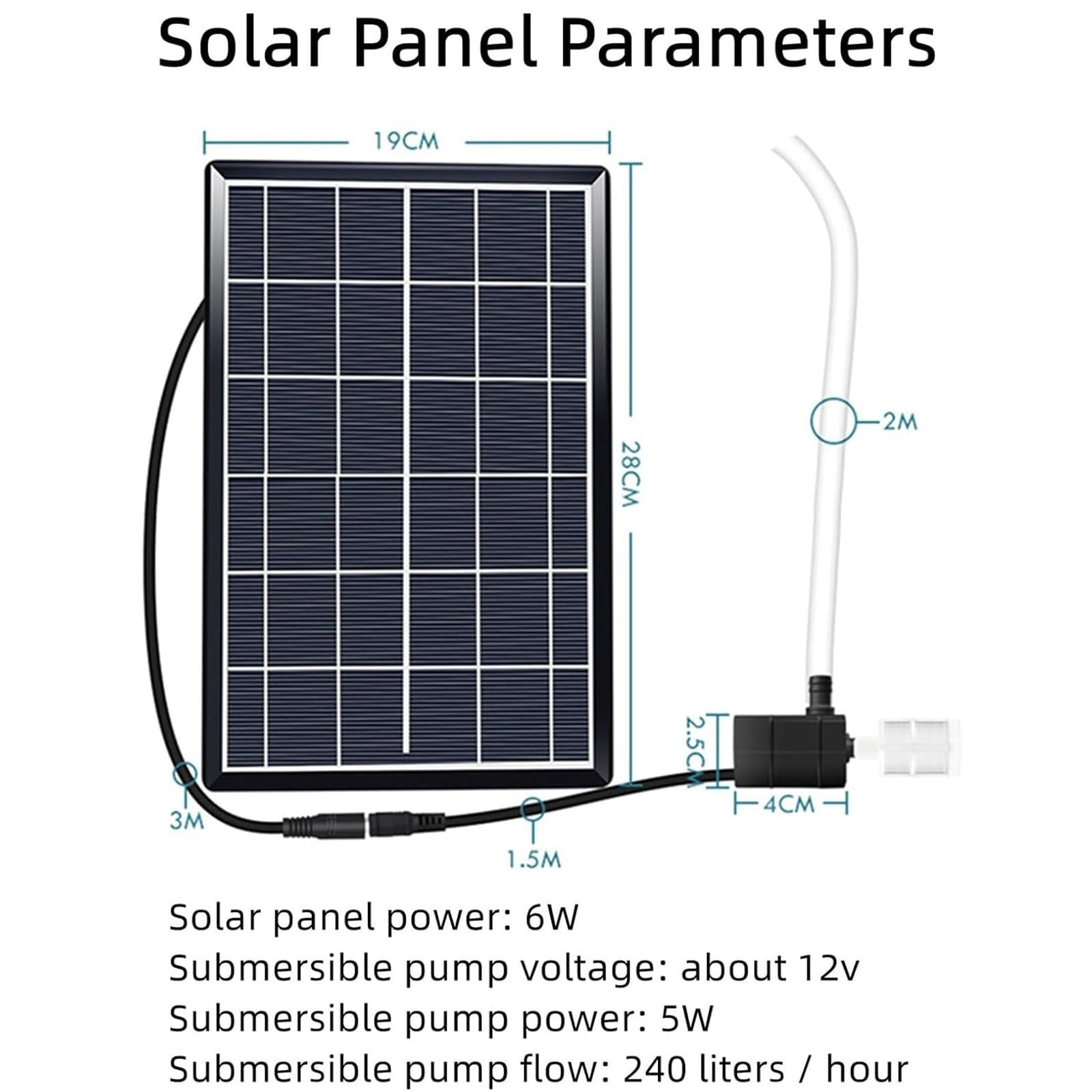 Zestaw bambusowych fontann solarnych, tradycyjna japońska fontanna bujana z pompką, funkcja wody Zen do dekoracji ogrodu