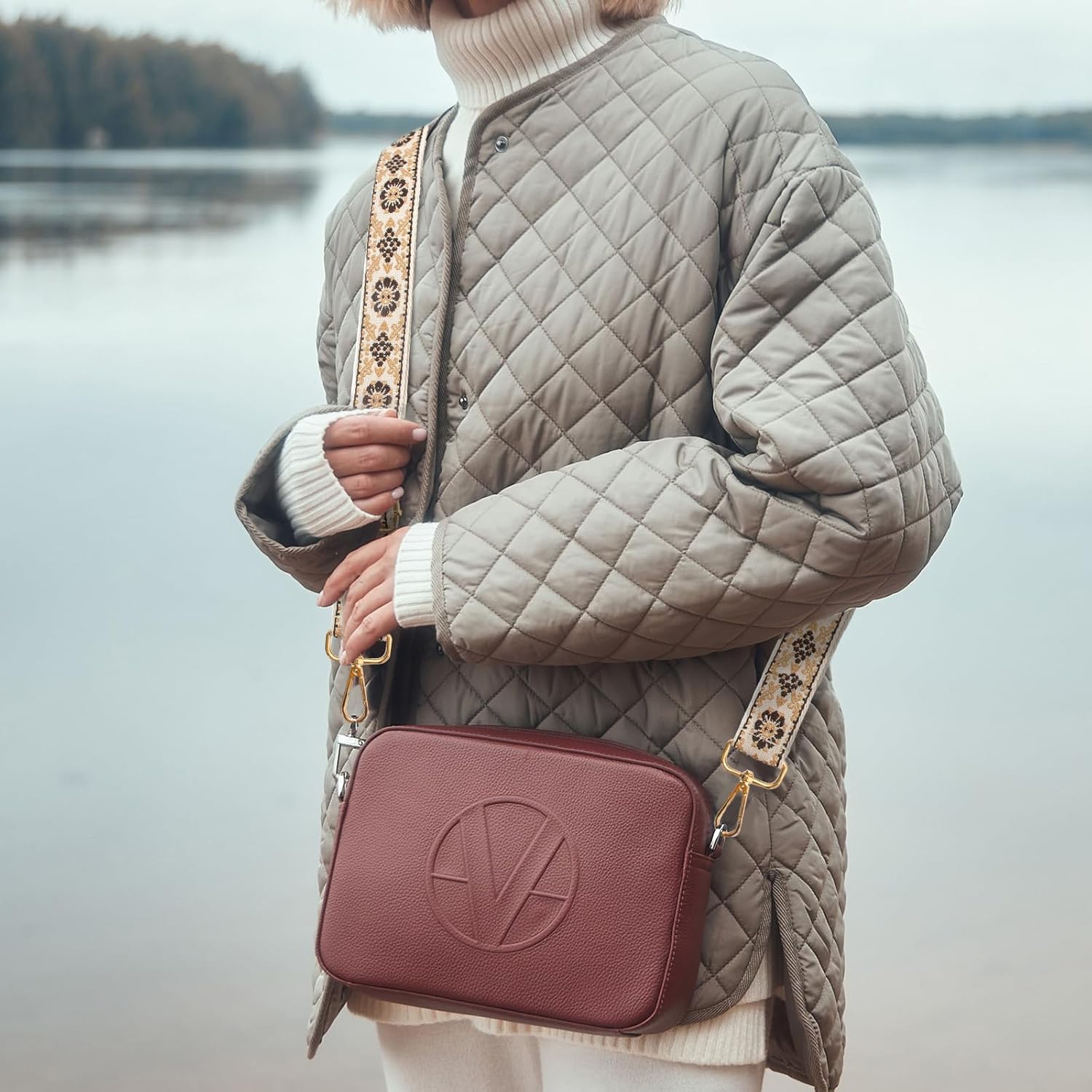 Purse Straps Replacement Crossbody Bag Strap Adjustable Long Shoulder Straps for Handbags,Women Purse Strap - Image 4