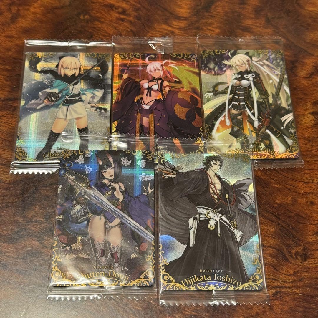 FGO ウェハースカード 49枚セット FGO ウェハースカード 49枚セット Amazon.co.jp: Fate