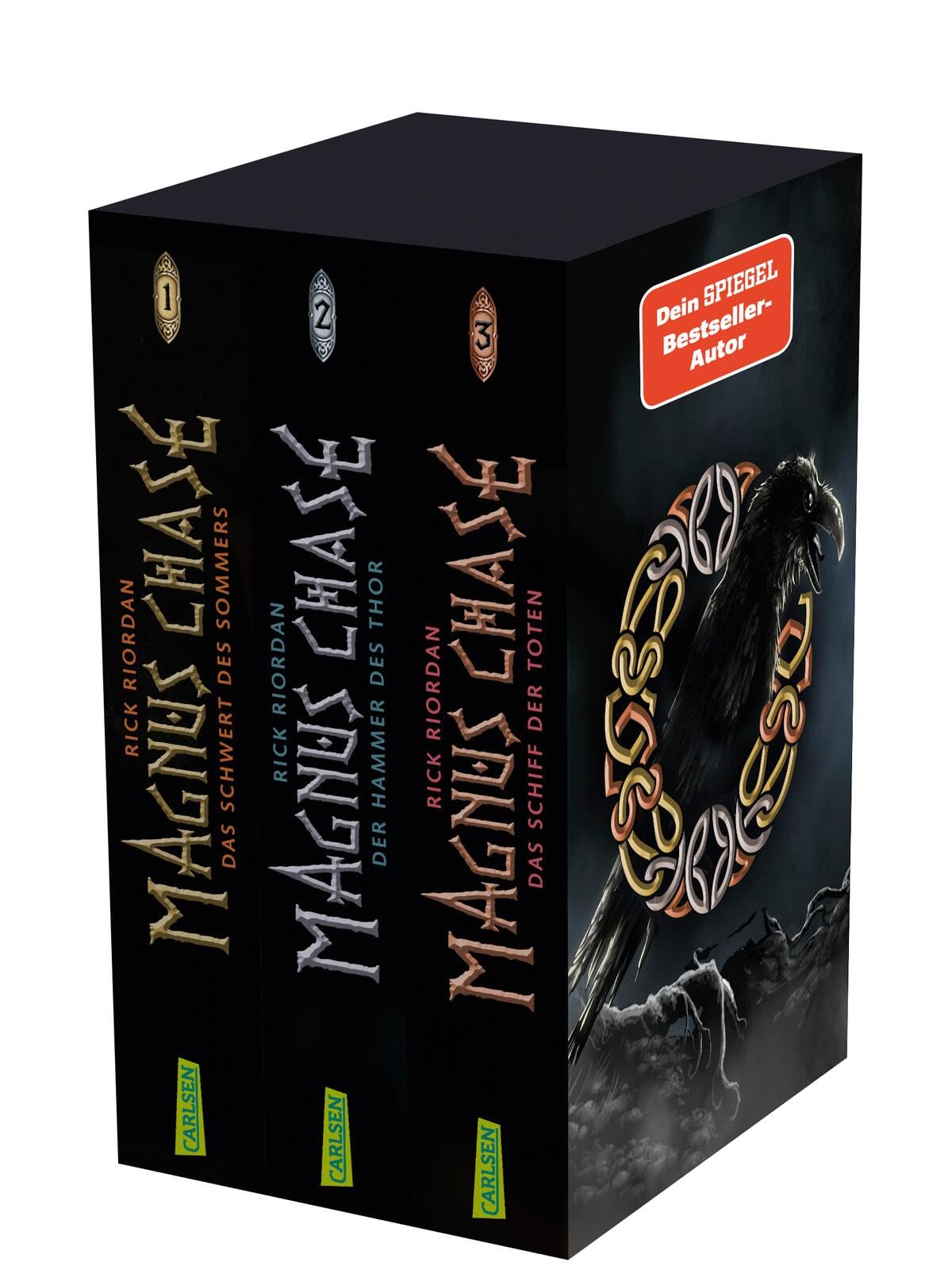 Magnus Chase Taschenbuchschuber Band 1-3 der nordischen Fantasy-Abenteuer